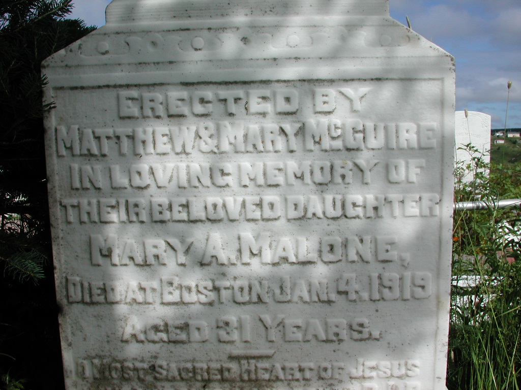 Headstone